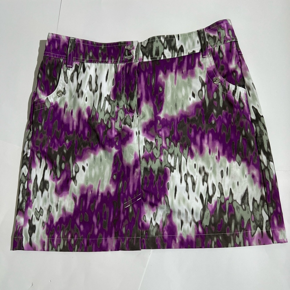 Purple and Gray Golf Skirt / Skort New without tags